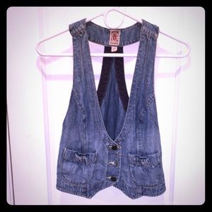 Denim vest
